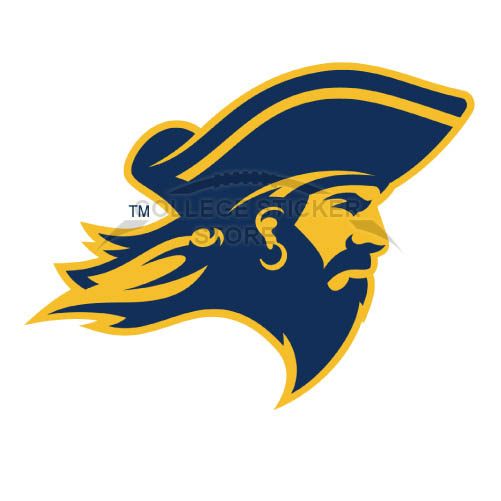Design ETSU Buccaneers Iron-on Transfers (Wall Stickers)NO.4344